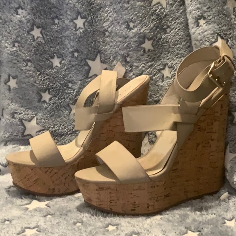Aldo high heel wedges